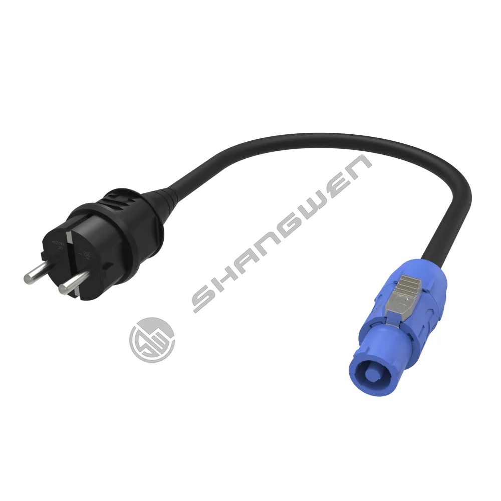 SW3FCA-N to European standard plug